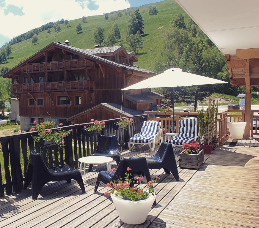 Hotel De La Valentin Les Deux Alpes Eksteriør billede